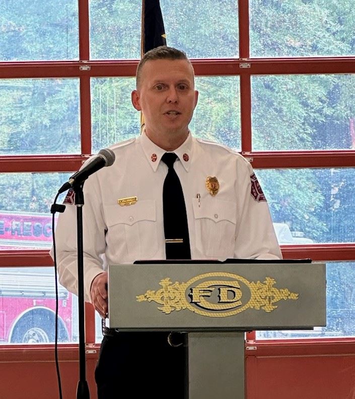 Fire Chief Will Potter